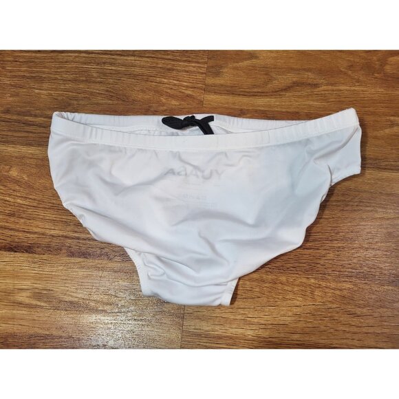 Yuasa White Size M Swim Briefs - Picture 2 of 3